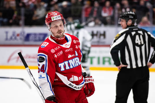 Timrås Jonathan Dahlén deppar