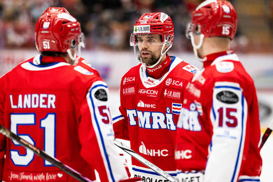 Timrås Emil Pettersson Anton Lander och Panu Mieho