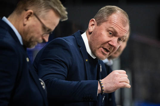 HV71s tränare Johan Lindbom