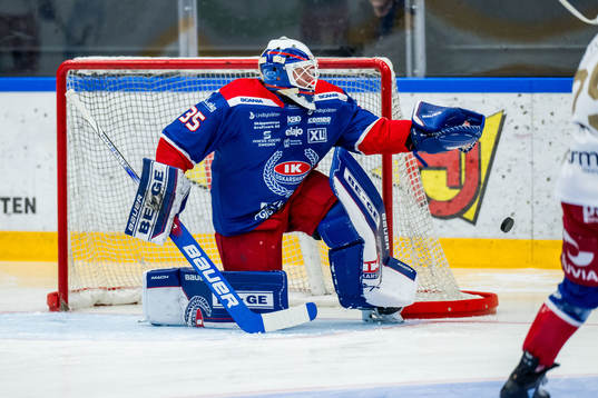 Oskarshamns målvakt Niklas Lundström