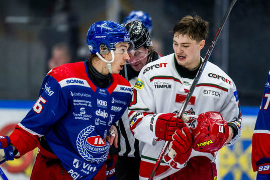Oskarshamns Lukas Jasek och MoDos Sampo Ranta