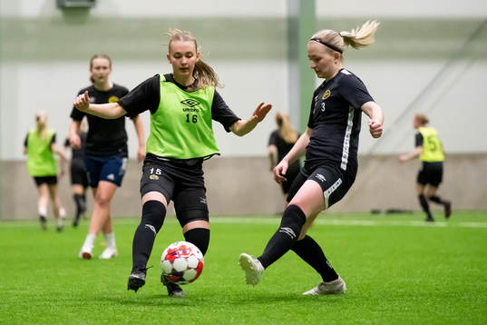 Elfsborgs Elin Johansson och Fanny Johansson