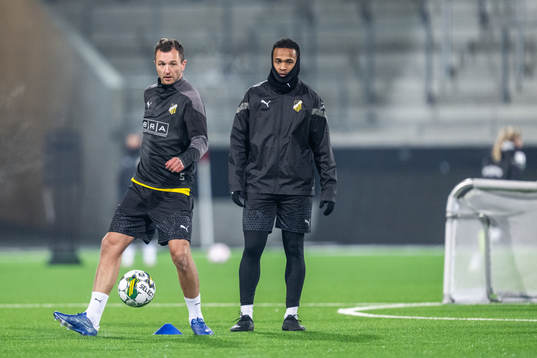 Even Hovland och Ola Kamara