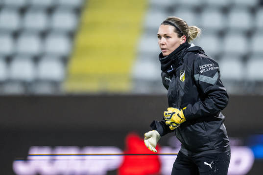 Målvakt Jennifer Falk