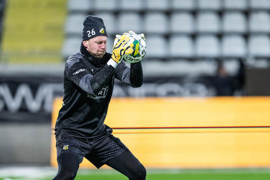 Målvakt Peter Abrahamsson