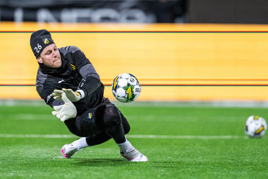 Målvakt Peter Abrahamsson