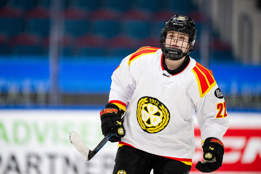 Brynäs Hanna Thuvik jublar