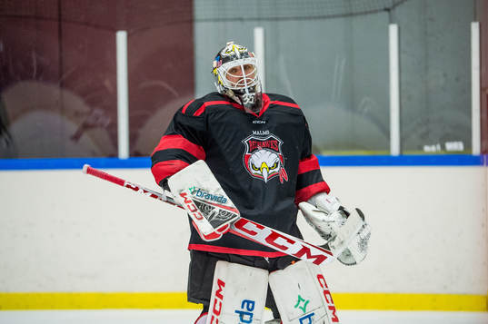 Malmö Redhawks målvakt Adam Werner