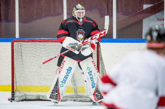 Malmö Redhawks målvakt Adam Werner