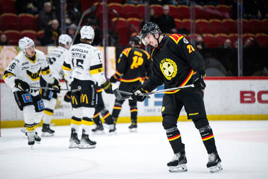 Brynäs Jordie Benn deppar
