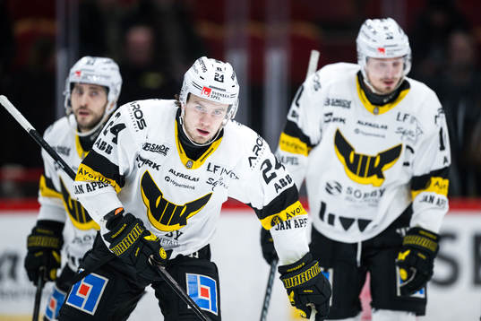Västerås Kyle Topping jublar