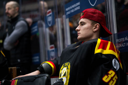 Brynäs målvakt Kristers Steinbergs