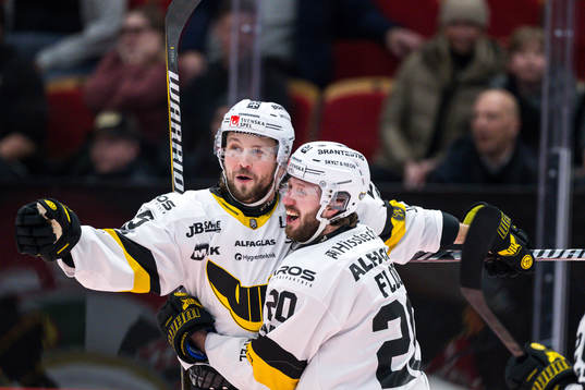 Västerås Marcus Bergman jublar
