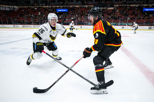 Västerås Elias Pettersson och Brynäs Miks Indrasis