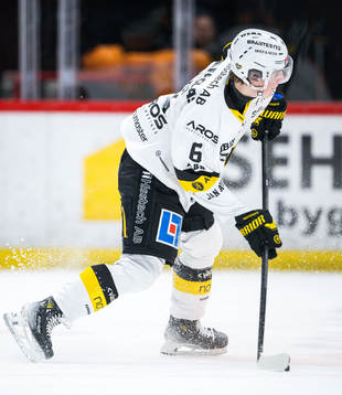 Under ishockeymatchen i Hockeyallsvenskan mellan Brynäs