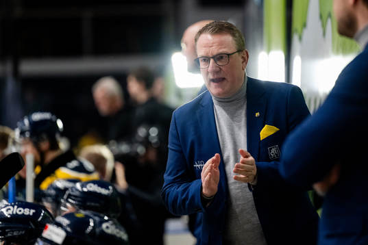 Södertäljes tränare Magnus Bogren