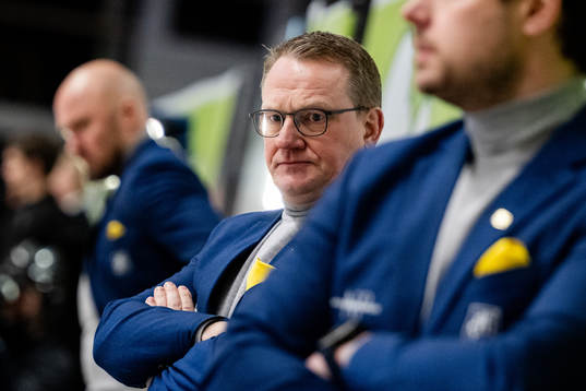 Södertäljes tränare Magnus Bogren