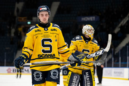 Södertäljes Elias Stenman deppar