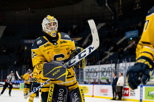Södertäljes målvakt Tomas Sholl