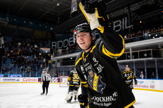 AIKs Alfred Barklund jublar