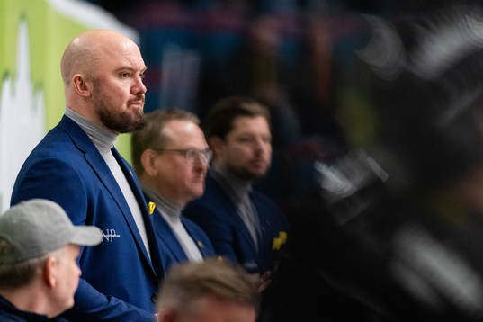 Södertäljes assisterande tränare Nicklas Grossman
