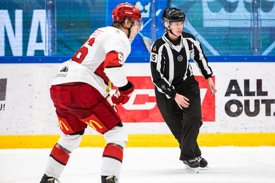 Linjedomare Anna Hammar