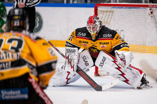 Luleås målvakt Matteus Ward