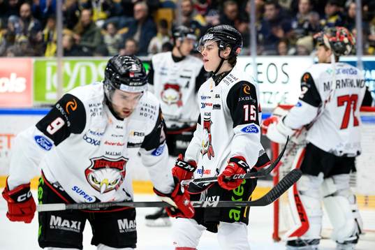 Malmö Redhawks Hjalte Kruse Thomsen deppar