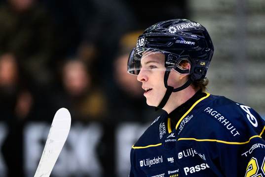 HV71s Oscar Fisker Molgaard jublar