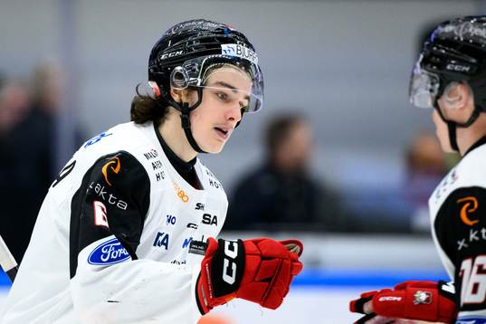 Malmö Redhawks Dominik Badinka jublar