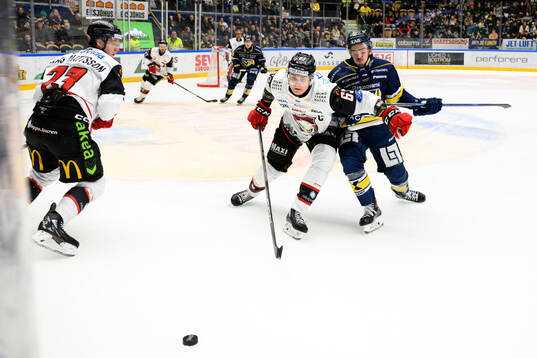 Malmö Redhawks Fredrik Händemark och HV71s Isac