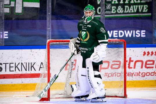 Färjestads Victor Brattström deppar