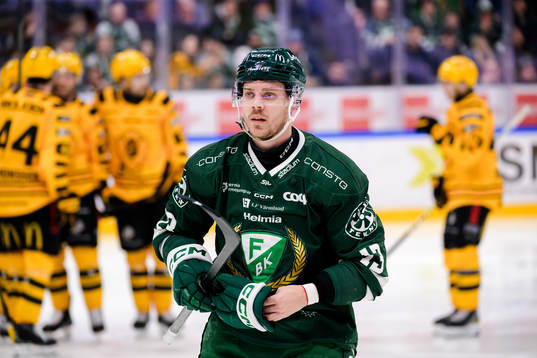 Färjestads Joel Kellman deppar