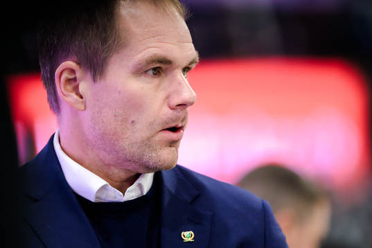 Färjestads tränare Thomas Mitell
