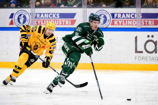 Skellefteås Pär Lindholm och Färjestads Joakim Nygård