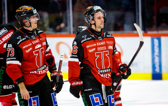 Örebros Oliver Eklind och Mathias Bromé deppar