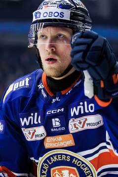 Växjös Marcus Sylvegård jublar