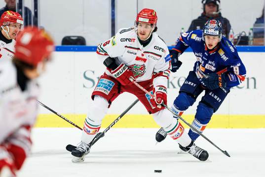 MoDos Daniel Brickley och Växjös Victor Stjernborg
