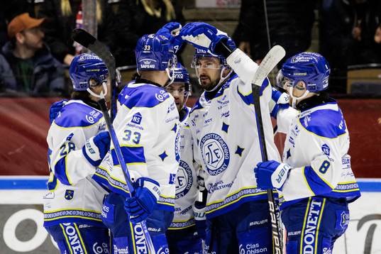 Leksands Marek Hrivik jublar