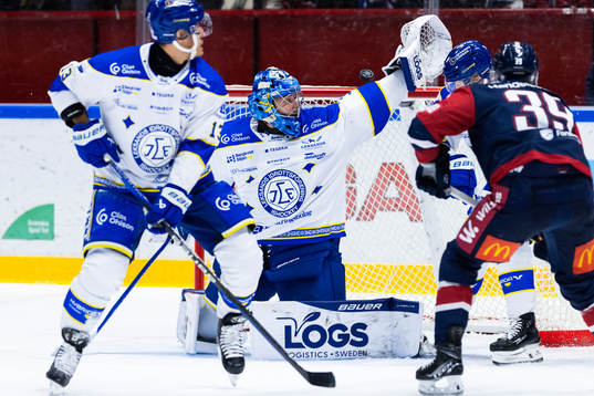 Leksands målvakt Filip Larsson
