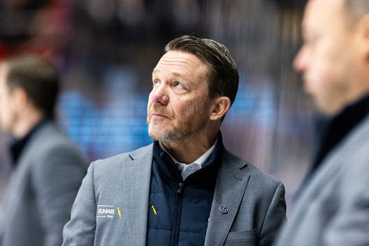 Leksands tränare Charles Berglund