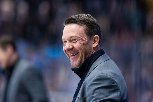 Leksands tränare Charles Berglund