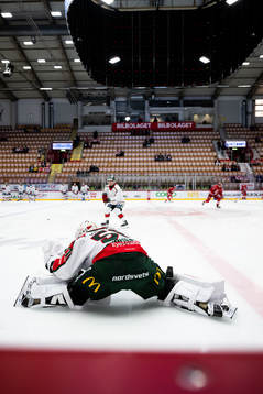 Frölundas målvakt Frans Tuohimaa