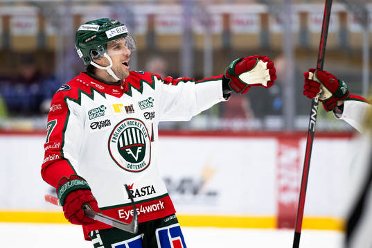 Frölundas Henrik Tömmernes jublar