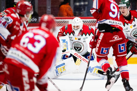 Frölundas målvakt Frans Tuohimaa