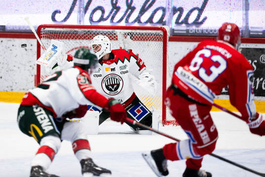 Frölundas målvakt Frans Tuohimaa