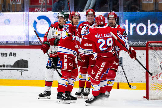 Timrås Anton Wedin jublar