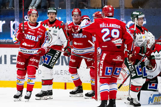 Timrås Anton Wedin jublar