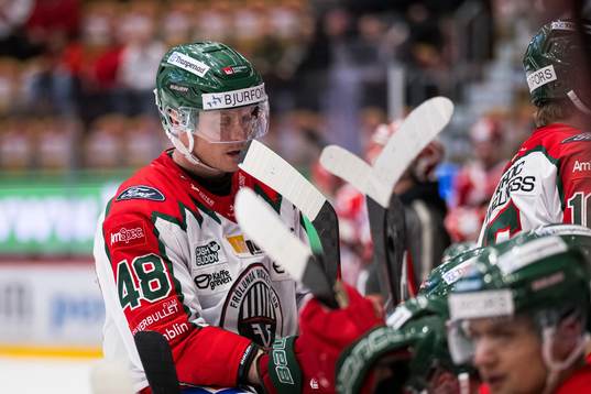 Frölundas Carl Klingberg deppar