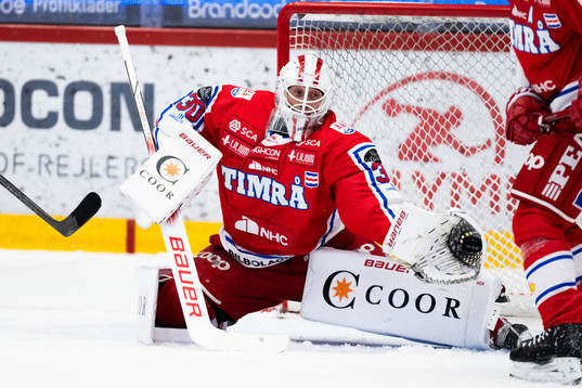Timrås målvakt Jacob Johansson